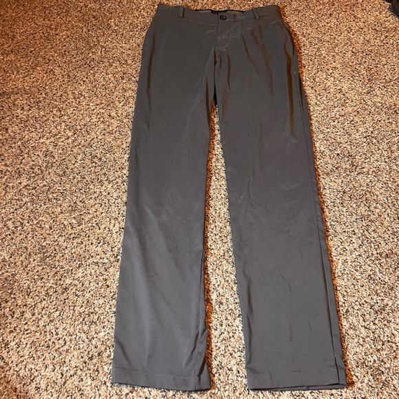 Nike Dri-FIT Golf Pants Flat Front‎ Gray Lightweight Size 30x32 - Picture 1 of 6